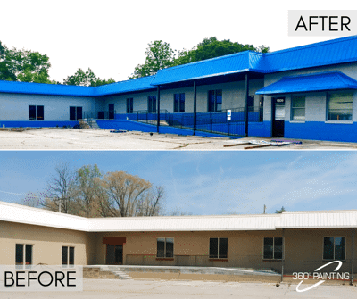 Before and After Exterior Photo