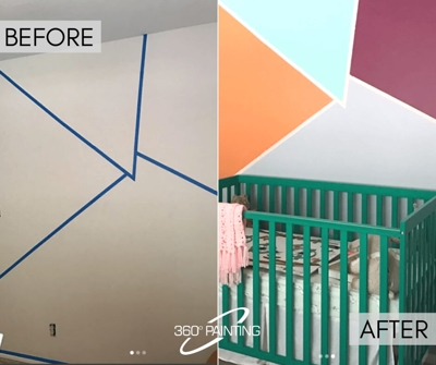 Before and After Bedroom Photo